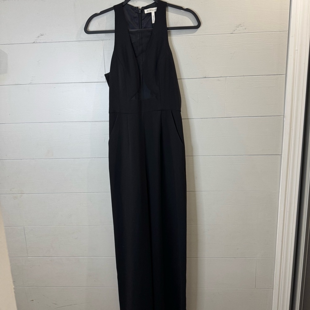 BCBGeneration Women's Elegant Black Jumpsuit Size 2